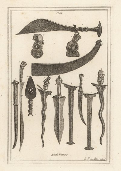 armas asiáticas de Unbekannt
