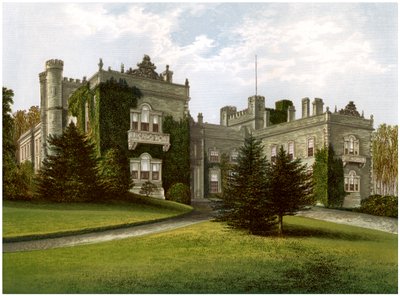 Aske Hall, Yorkshire, casa do conde de Zetland, c1880 de Unbekannt