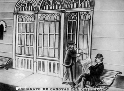Assassinato de Antonio Cánovas del Castillo, 1897 de Unbekannt