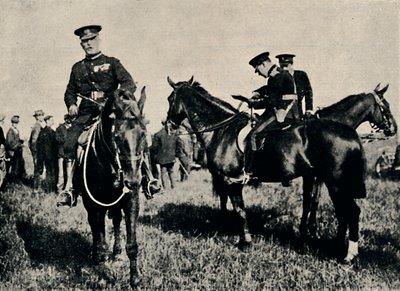 Em manobras militares, c1916, 1945. de Unbekannt