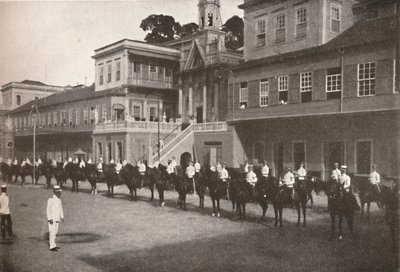 Na sede da polícia militar, 1914 de Unbekannt