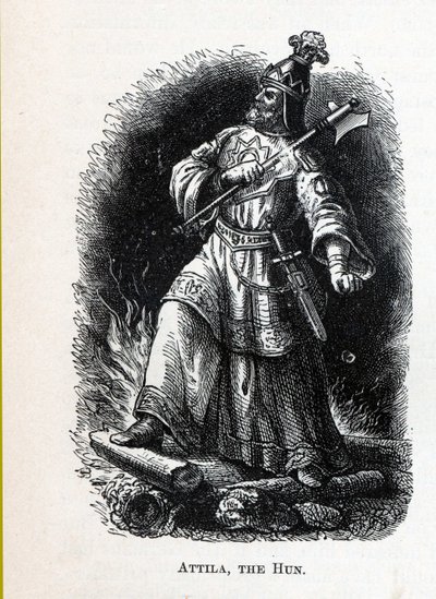 Átila, o Huno, 1882 de Unbekannt