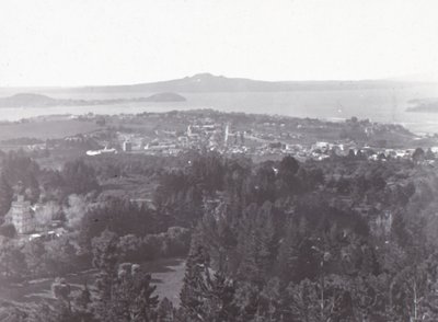 Auckland, do Monte Eden, final do século XIX e início do século XX. de Unbekannt