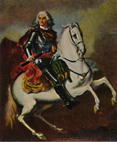Agosto, o Forte 1670-1733. - Pintura de Silvestre, 1934. de Unbekannt