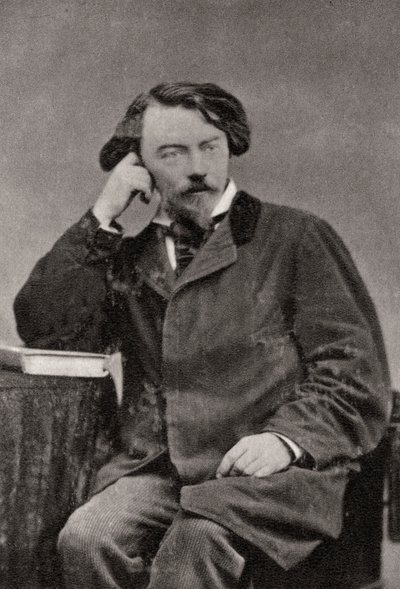 Auguste Villiers de Isle-Adam, escritor simbolista francês, 1882 de Unbekannt