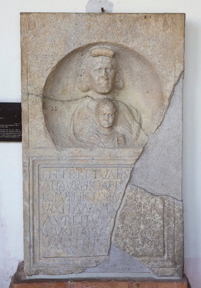 Aurelius Apius, estela de Unbekannt