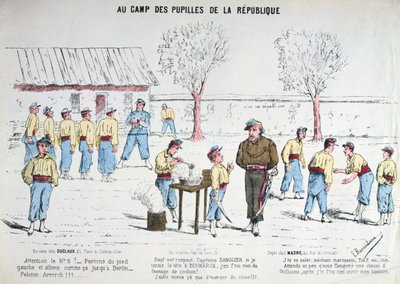 No Camp des Pupilles de la Republique, 1871. de Unbekannt
