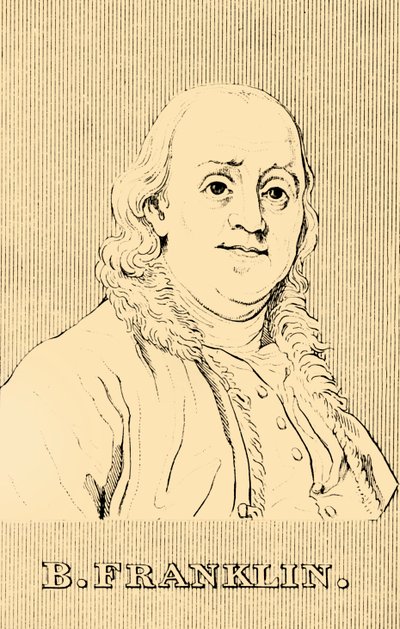 B. Franklin, 1706-1790, 1830. de Unbekannt