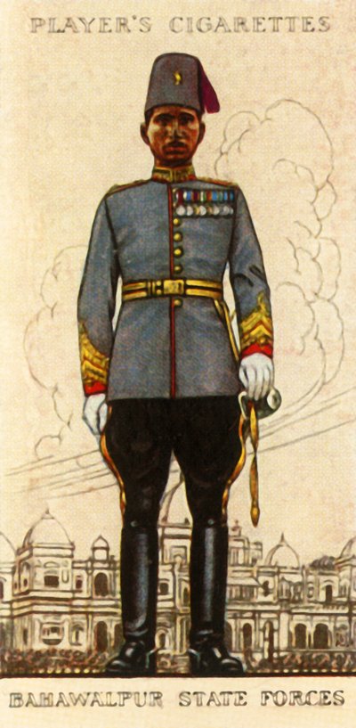 Forças estaduais de Bahawalpur, 1936. de Unbekannt