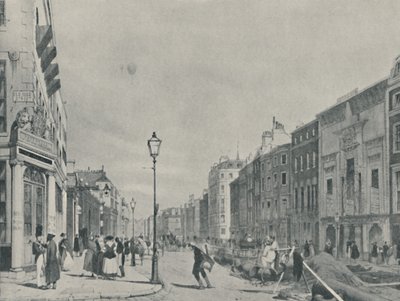 Balões sobre Piccadilly, 1842, 1920 de Unbekannt
