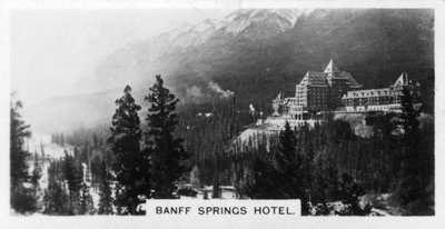 Banff Springs Hotel, Alberta, Canadá, c1920s de Unbekannt