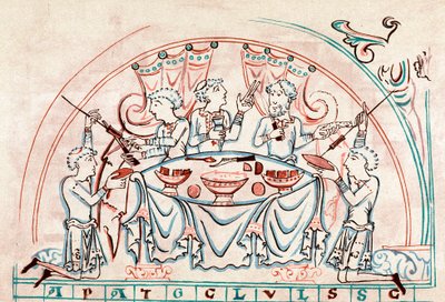 Banquete, século 11 de Unbekannt