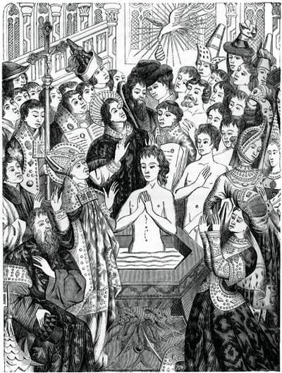 Batismo do rei Clovis, Reims, 1870 de Unbekannt