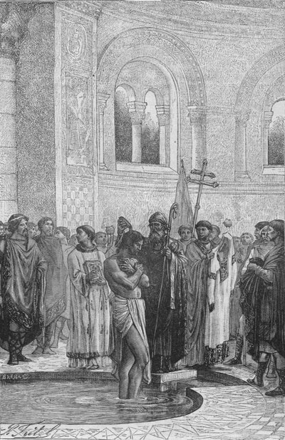 Batismo de Rollo, o Chefe Pirata, 1909 de Unbekannt