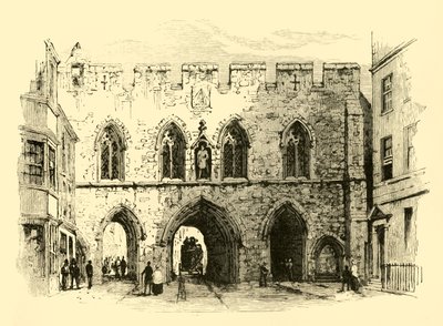 Bar Gate, lado sul, 1898. de Unbekannt