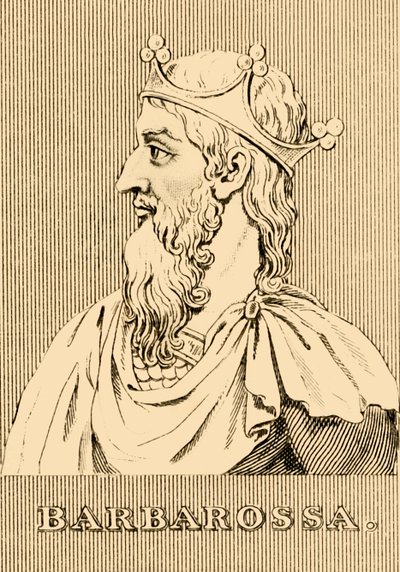 Barbarossa, 1122-1190, 1830. de Unbekannt