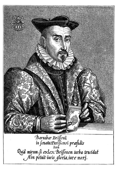 Barnabe Brisson, filólogo e jurista francês do século XVI de Unbekannt