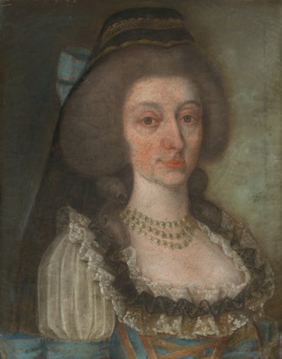 Baronesa Josephine Mednyánszky (Retrato da Condessa Josephine Eszterházy) de Unbekannt