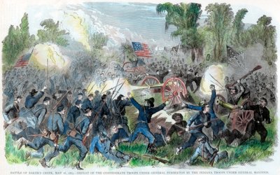 Batalha de Bakers Creek, Mississippi, Guerra Civil Americana, 16 de maio de 1863 de Unbekannt