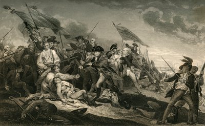 Batalha de Bunker Hill, 1877. de Unbekannt