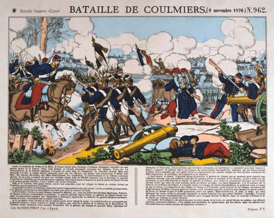 Batalha de Coulmiers, Guerra Franco-Prussiana, 9 de novembro de 1870 de Unbekannt