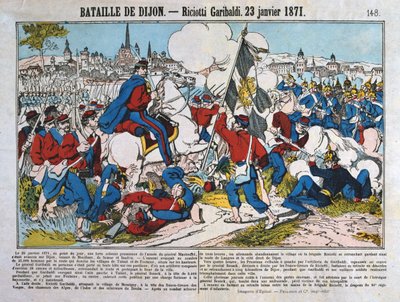 Batalha de Dijon, Guerra Franco-Prussiana, 23 de janeiro de 1871 de Unbekannt