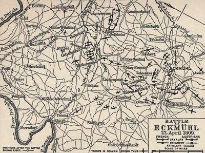Batalha de Eckmühl, 22 de abril de 1809, 1896. de Unbekannt