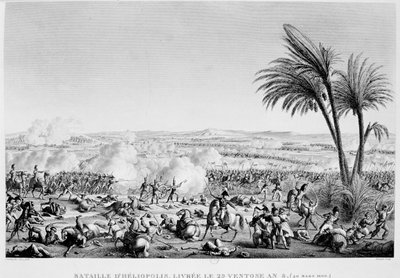 Batalha de Heliópolis, Egito, 20 de março de 1800 de Unbekannt