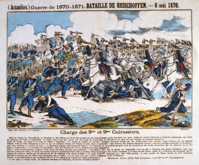 Batalha de Reichshoffen, guerra franco-prussiana, 6 de agosto de 1870 de Unbekannt
