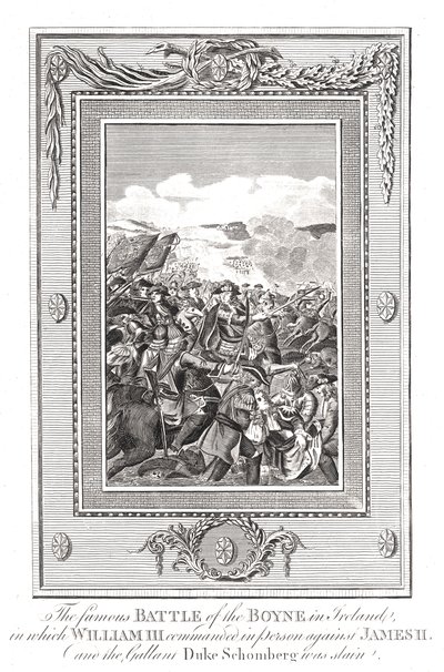 Batalha de Boyne, 1690 de Unbekannt