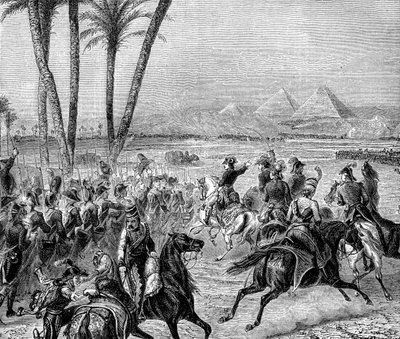 Batalha das Pirâmides, 21 de julho de 1798 1882-1884 de Unbekannt