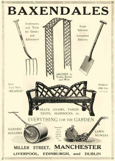 Baxendales, 1920. de Unbekannt