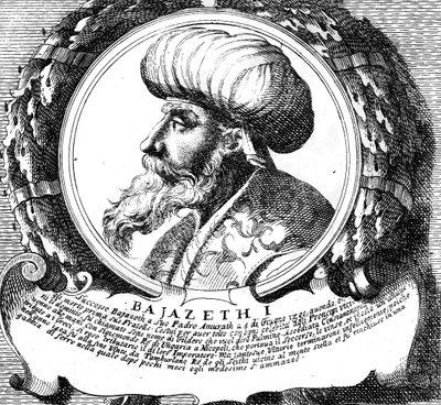 Bayezid I, sultão do Império Otomano de Unbekannt