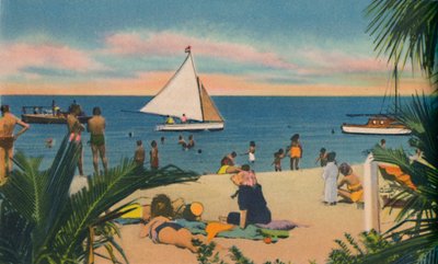 Praia de Pradomar. 20 minutos de Barranquilla, c1940s de Unbekannt