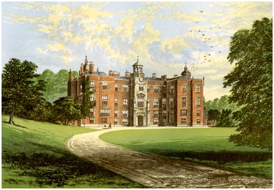 Beaudesert, Staffordshire, casa do Marquês de Anglesey, c1880 de Unbekannt