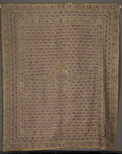 Tampa de cama, 1800s. de Unbekannt
