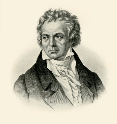 Beethoven, início do século XIX, 1907. de Unbekannt