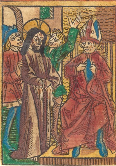 Antes de Caifás, c. 1490. de Unbekannt