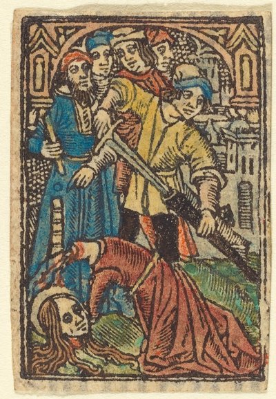 Decapitação de Santa Catarina. de Unbekannt