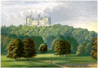 Castelo de Belvoir, Leicestershire, casa do Duque de Rutland, c1880 de Unbekannt