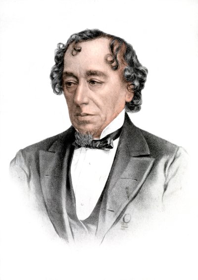 Benjamin Disraeli, estadista inglês do século XIX e figura literária, 1905 de Unbekannt