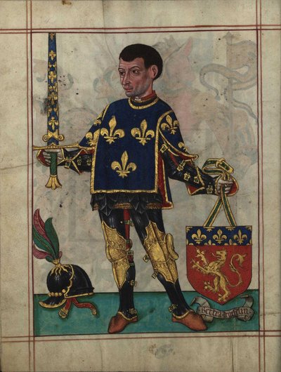 Bertrand du Guesclin From Livro do Ameiro-Mor, 1509 de Unbekannt