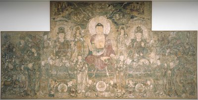 Bhaisajyaguru, o buda da cura e da medicina, ca 1319 de Unbekannt