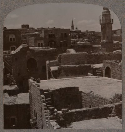 Vista aérea de Lydda, c1900 de Unbekannt
