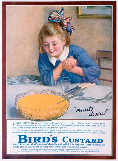 Anúncio do creme dos pássaros, 1922 de Unbekannt