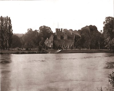 Abadia de Bisham, acima de Marlow, Berkshire, 1894. de Unbekannt