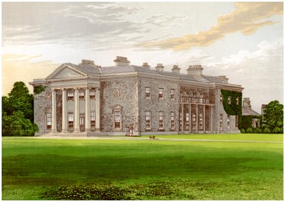 Bishopscourt, Condado de Kildare, Irlanda, casa do Conde de Clonmel, c1880 de Unbekannt