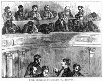 Senadores Negros no Congresso - Washington, 1868 de Unbekannt