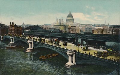 Ponte Blackfriars, Londres, 1911. de Unbekannt