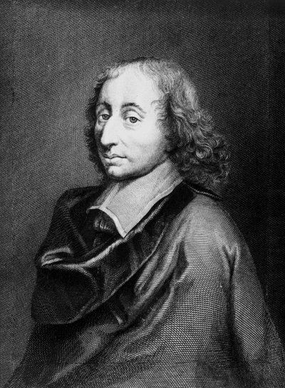 Blaise Pascal, matemático, físico e filósofo francês, c 1650 de Unbekannt